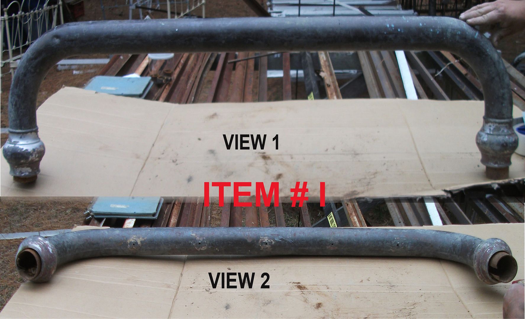 Vintage Brass Bed tubing various sizes